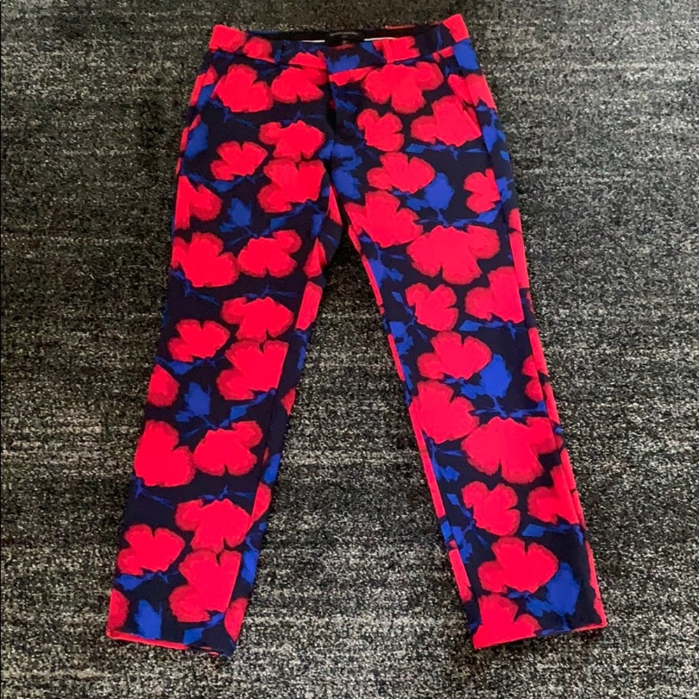 Banana Republic patterned dress pants